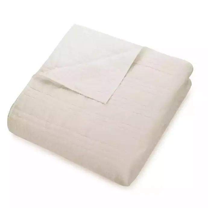 Clearance Kirklands Home Cream Atmosphere King Quilt Ivory