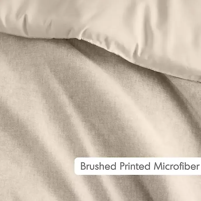Discount Kirklands Home Cream Chambray 3-pc. King Comforter Set Ivory