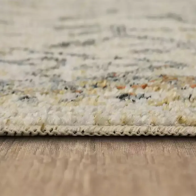 Sale Kirklands Home Cream Granary Floral Runner, 2x10 Ivory