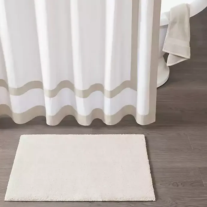 Discount Kirklands Home Cream High Pile Marshmallow Bath Mat, 30 in. Ivory