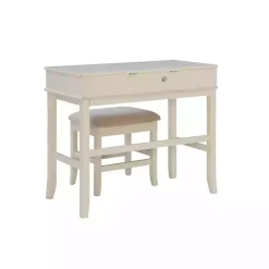 Hot Kirklands Home Cream Jennifer Flip-Top 2-pc. Vanity Set White
