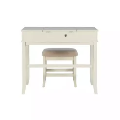 Hot Kirklands Home Cream Jennifer Flip-Top 2-pc. Vanity Set White