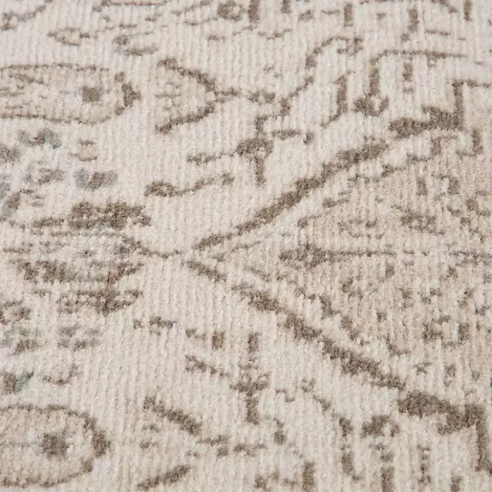 Hot Kirklands Home Cream Medallion Area Rug, 8x10 Ivory