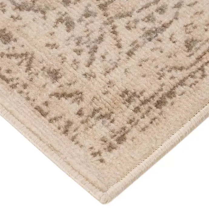 Hot Kirklands Home Cream Medallion Area Rug, 8x10 Ivory