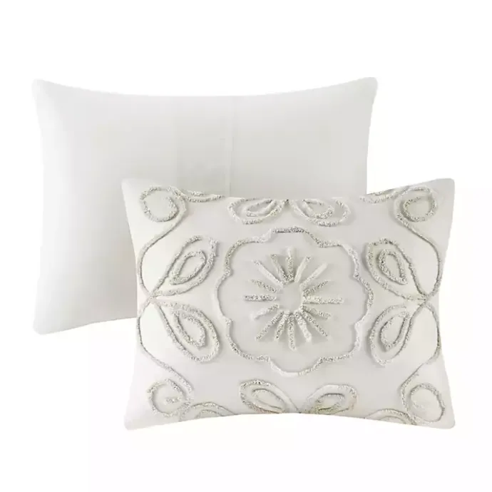 Outlet Kirklands Home Cream Medallion California King Comforter Set White