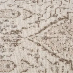 Discount Kirklands Home Cream Medallion Runner Ivory