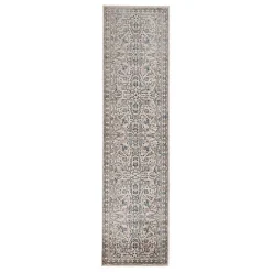 Discount Kirklands Home Cream Royal Motif Wilson Floor Runner, 2x10