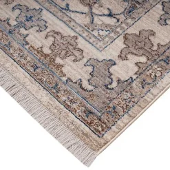 Discount Kirklands Home Cream Royal Motif Wilson Floor Runner, 2x10