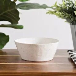 Discount Kirklands Home Cream Simple Things Bowl Ivory