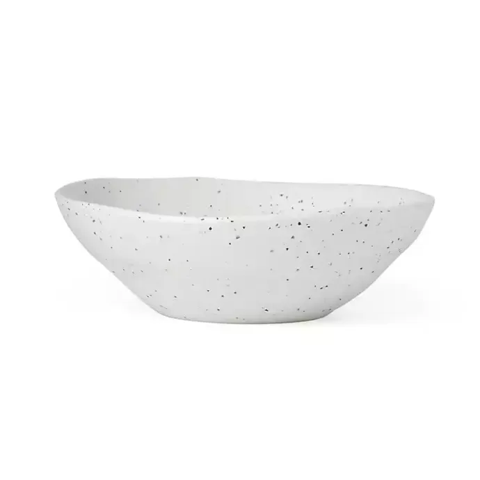 Kirklands Home Cream Terrazzo 12-pc. Melamine Dinnerware Set Ivory