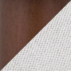Clearance Kirklands Home Cream Upholstered Midcentury Modern Accent Chair Ivory