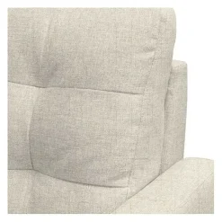 Outlet Kirklands Home Cream Upholstered Tufted Dani Accent Chair White