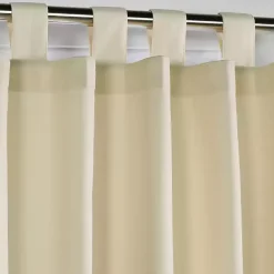 Hot Kirklands Home Cream Weathermate Blackout Curtain Panel, 95 in. Tan