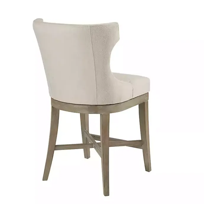 Online Kirklands Home Cream Wingback Swivel Seat Counter Stool
