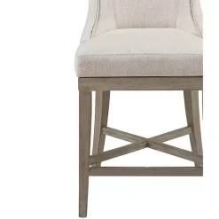 Online Kirklands Home Cream Wingback Swivel Seat Counter Stool