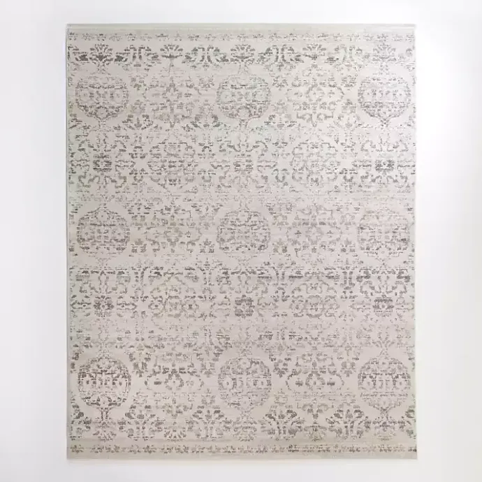 Clearance Kirklands Home Cream Winn Medallion Area Rug, 7x10