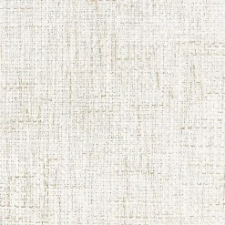 New Kirklands Home Cream Woven Upholstered Tufted Storage Ottoman White