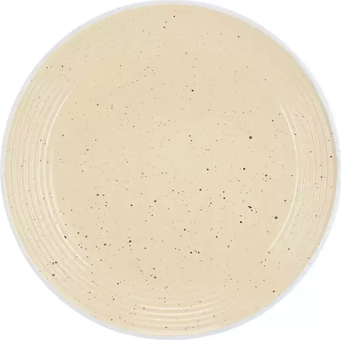 Best Kirklands Home Cream Emilia Stoneware 16pc. Dinnerware Set Yellow