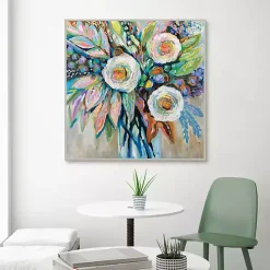 Hot Kirklands Home Curious Bouquet Framed Canvas Art Print