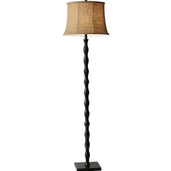 Sale Kirklands Home Curved Emma Floor Lamp Tan