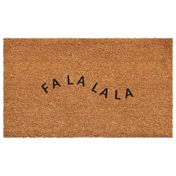 New Kirklands Home Curvy Fa La La Coir Doormat