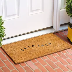 New Kirklands Home Curvy Fa La La Coir Doormat