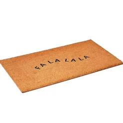 New Kirklands Home Curvy Fa La La Coir Doormat