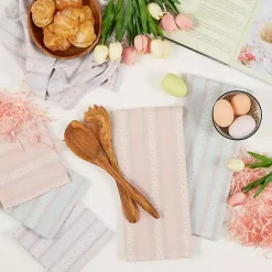 Hot Kirklands Home Daisy Dobby 6-pc. Dish Towel and Cloth Set