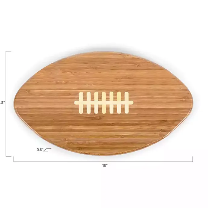 Online Kirklands Home Dallas Cowboys Bamboo Football Cutting Board Tan