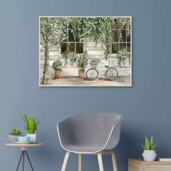Kirklands Home Dans La Ville Framed Canvas Art Print