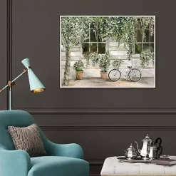 Kirklands Home Dans La Ville Framed Canvas Art Print