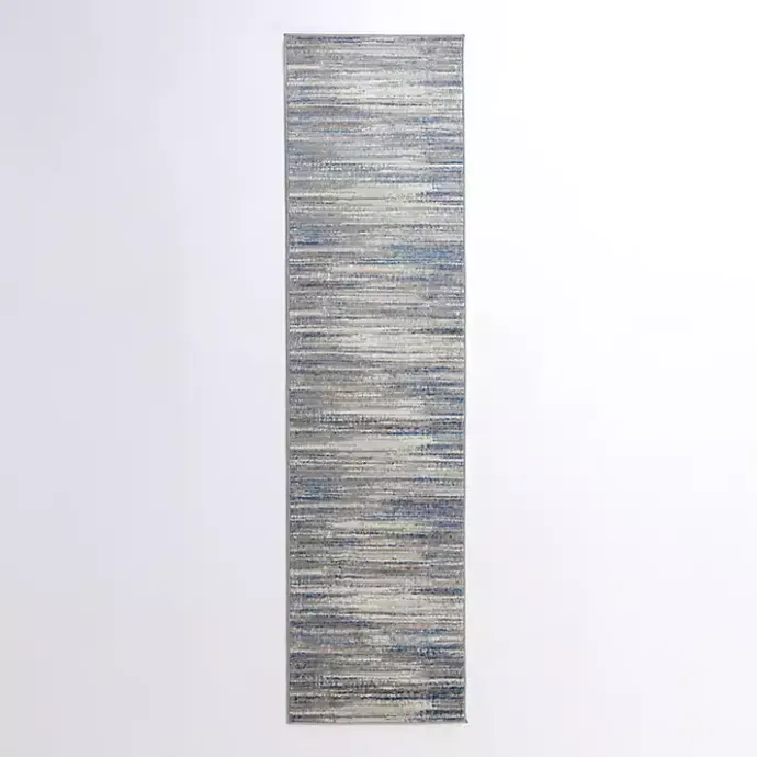 Online Kirklands Home Dark Blue Claire Modern Runner, 2x8