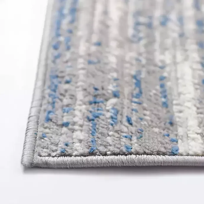 Online Kirklands Home Dark Blue Claire Modern Runner, 2x8