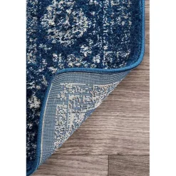 Kirklands Home Dark Verona Area Rug, 5x7 Blue