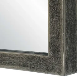 Clearance Kirklands Home Dark Bronze Arched Scallop Edge Wall Mirror Gray