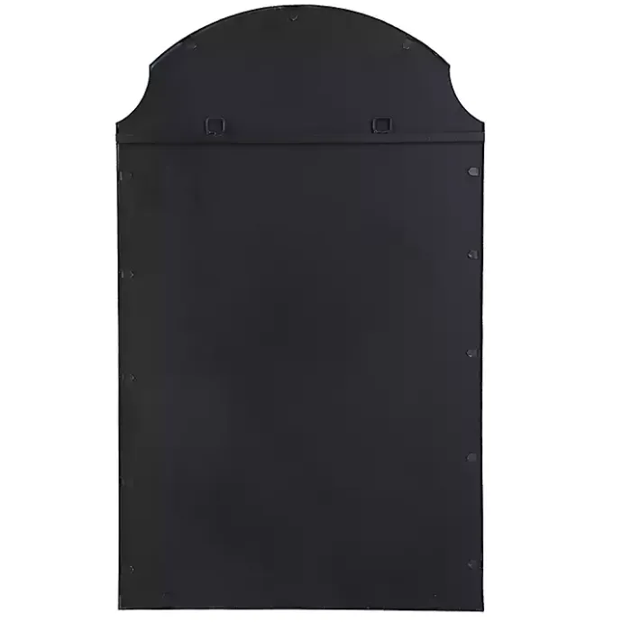Clearance Kirklands Home Dark Bronze Arched Scallop Edge Wall Mirror Gray
