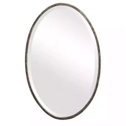 Outlet Kirklands Home Dark Bronze Oval Wall Mirror