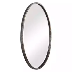 Outlet Kirklands Home Dark Bronze Oval Wall Mirror