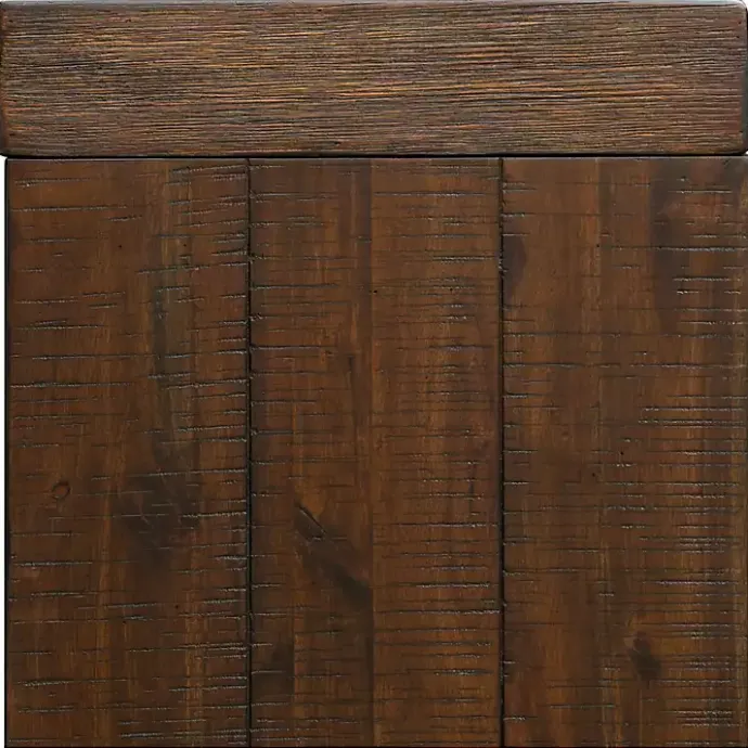 Hot Kirklands Home Dark Distressed Wood Console Table Brown