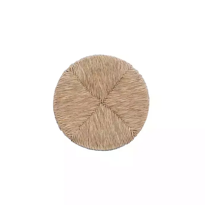 Outlet Kirklands Home Dark Seagrass Swivel Bar Stool Brown