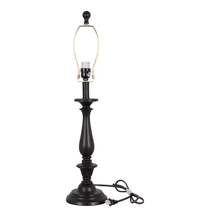 Hot Kirklands Home Dark Brown Transitional Table Lamps, Set of 2 Tan