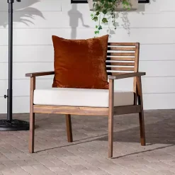Sale Kirklands Home Dark Brown Zane Outdoor Club Chair