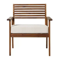 Sale Kirklands Home Dark Brown Zane Outdoor Club Chair
