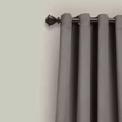 Online Kirklands Home Dark Blackout Curtain Panel Set, 95 in. Gray