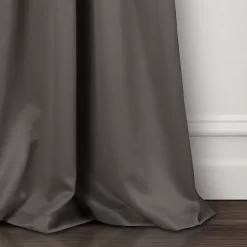 Sale Kirklands Home Dark Blackout Curtain Panel Set, 108 in. Gray