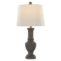 Best Kirklands Home Dark Gray Chateau Table Lamps, Set of 2 White