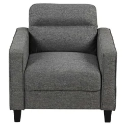 Discount Kirklands Home Dark Performance Fabric Danna Accent Chair Gray