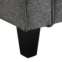 Discount Kirklands Home Dark Performance Fabric Danna Accent Chair Gray