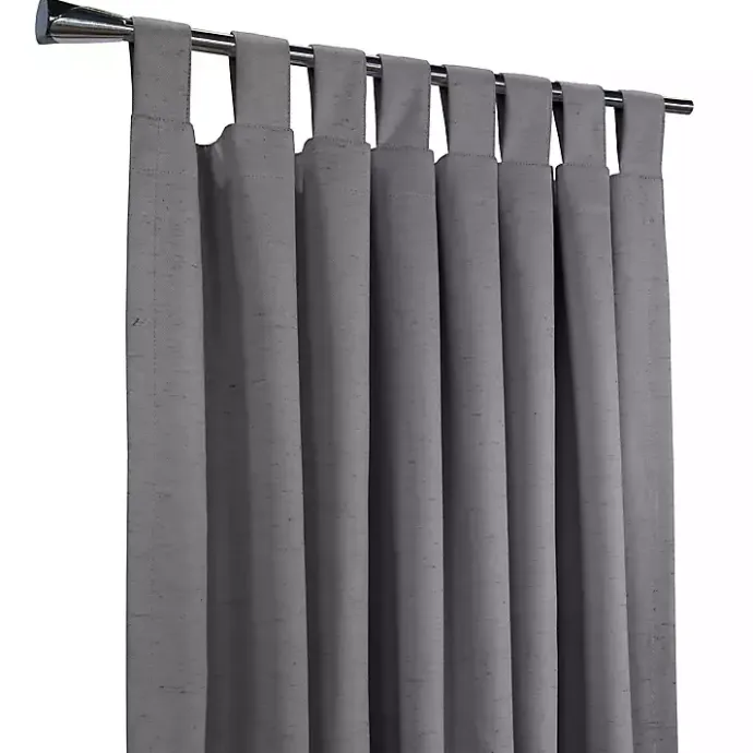 Outlet Kirklands Home Dark Ventura Blackout Curtain Panel, 95 in. Gray