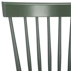 Sale Kirklands Home Dark Parker Spindle Dining Chairs, Set of 2 Green